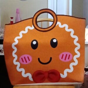 🎄 GIANT GINGERBREAD TOTE BAG 🎄